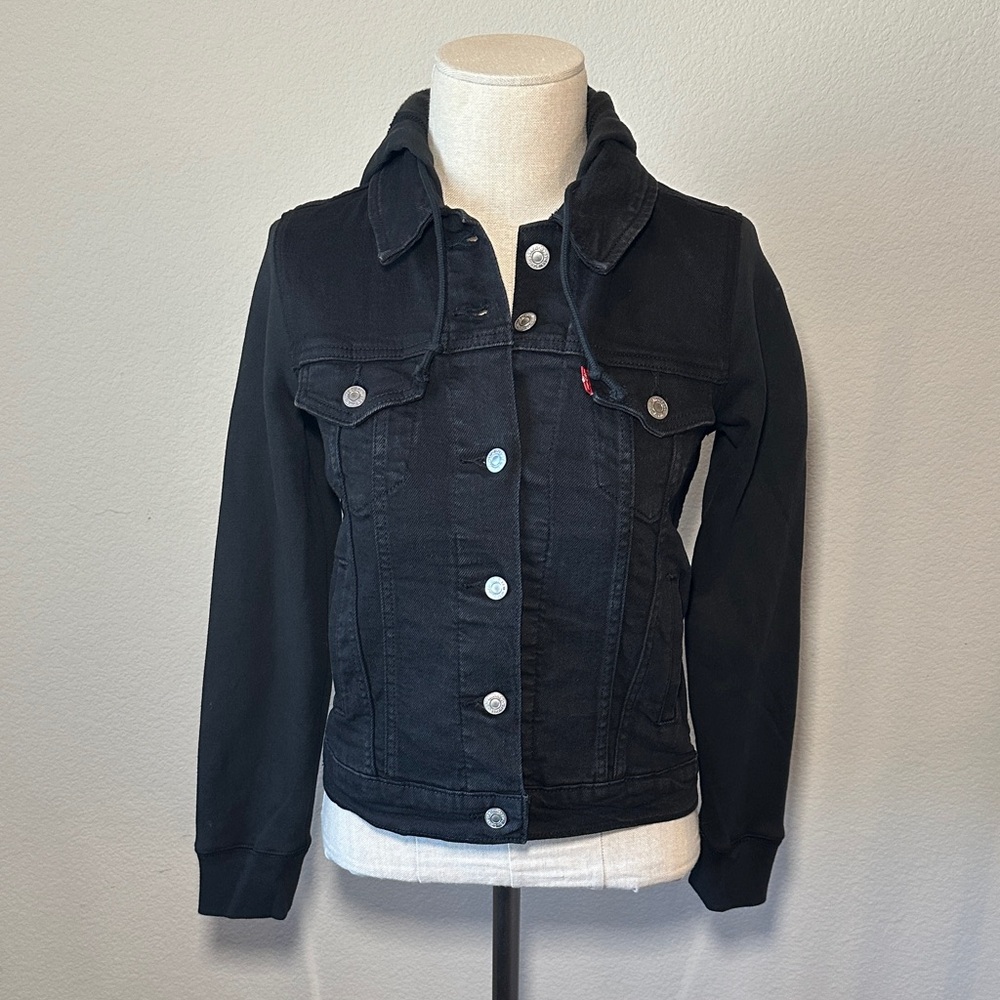 Levi's Hybrid Original Hooded Trucker Jacket - XS